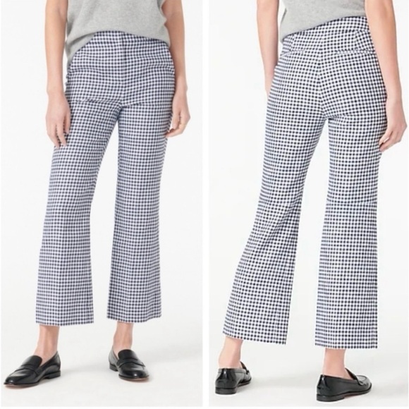 NWT J.Crew Hayden Kick Out Cropped Pant | Size 6 - Picture 1 of 12